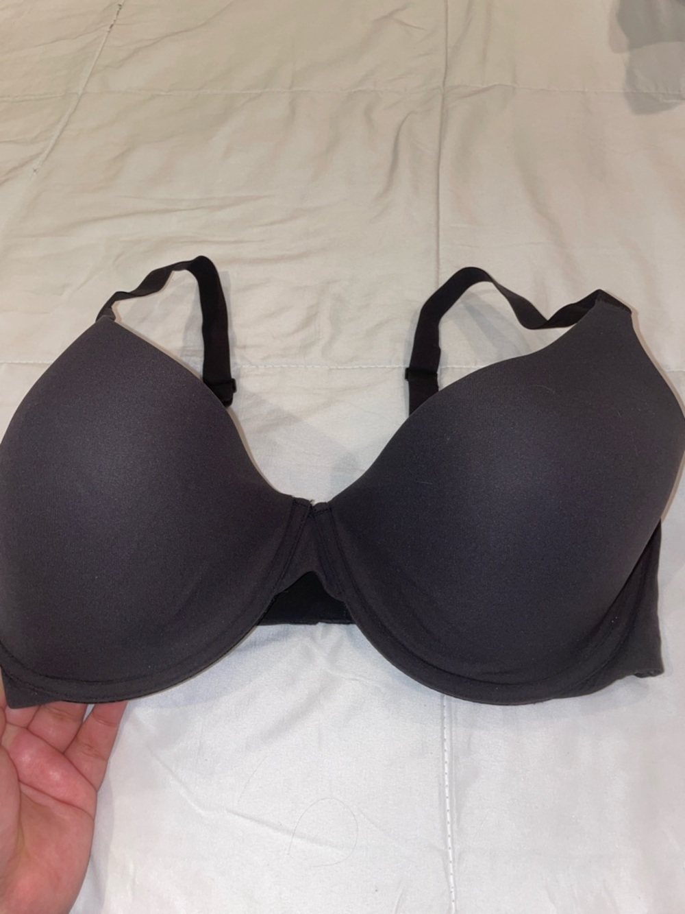 Skims fits everybody Comfort T-Shirt Bra in black. Never worn with tag 40DD